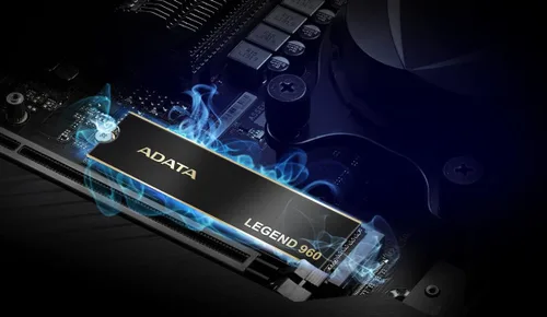 Miniatura 2 de ADATA Legend 960 1TB PCIe Gen4 x4 NVMe 1.4 M.2 SSD interno para juegos hasta 7,400 MB/s (ALEG-960-1TCS)