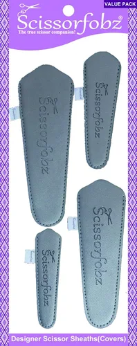 Miniatura 26 de Fundas protectoras para tijeras de diseño, para pequeñas tijeras de bordado, color verde mar, #SS-7