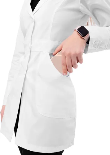 Miniatura 4 de Adar - Abrigos de laboratorio universales para mujer, abrigo de laboratorio Perfection de 32 pulgadas