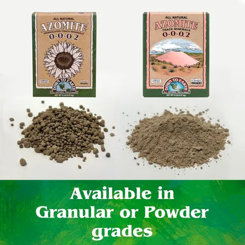 Miniatura 6 de Down To Earth All Natural Fertilizers Polvo orgánico de azomita con minerales de traza - Minerales esenciales para mejorar el crecimiento