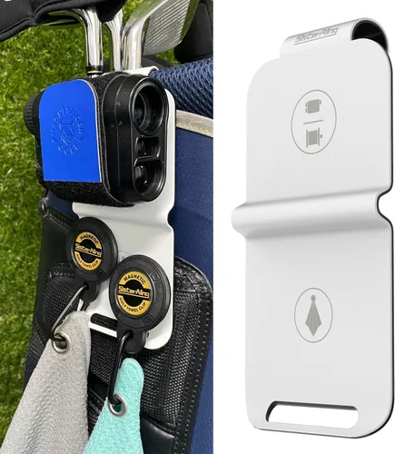 Miniatura 9 de Almohadillas de Aterrizaje de Metal para Bolsa de Golf para Toalla de Golf Magnética, Telémetro de Golf, Frasco de Golf, Altavoz de Golf - Acceso