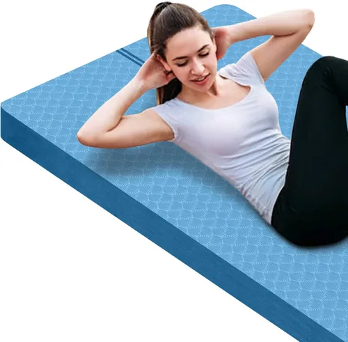 nuveti Tapete Grande para Ejercicios - Tapete de Yoga de 15mm/20mm/30mm de Grosor | Tapete de Ejercicios para Fitness, Yoga, Pilates, Estiramientos