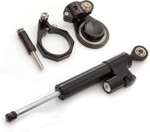 Compatible con GSXR600 GSXR750 2006-2010 / GSXR1000 2007-2008 CNC amortiguador de dirección de motocicleta estabilizador barra de control con
