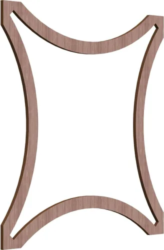 Miniatura 86 de Lilley Paneles decorativos de pared de madera con calado, extra pequeños, 7 3/8 pulgadas de ancho x 7 3/8 pulgadas de alto x 1/4 pulgadas de alto