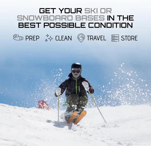 Miniatura 7 de ZUMWax - Cera para esquí/snowboard, preparación de base, limpieza, viajes, tienda, 3.53 onzas, excelente cera de almacenamiento y viaje, excelente