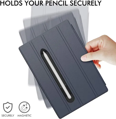 Miniatura 5 de AHASTYLE Soporte extraíble para iPencil [accesorio magnético] Fuerte adhesivo adhesivo de silicona para Apple Pencil de 1ª y 2ª generación (negro)