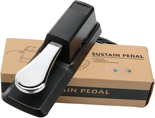 Miniatura 3 de MaxLLTo Pedal de teclado de piano Sustain para Casio CTK520L CTK-520L CTK541 CTK-541 CTK551 CTK-551 CTK560L CTK-560L CTK571 CTK-571 CTK573 CTK-573