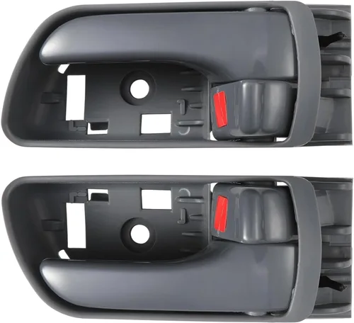 Miniatura 7 de 2 piezas de manijas interiores para puertas para Toyota Sienna 2004-2010, delantera izquierda y derecha, reemplaza 69206-AE010-E1, 69205-AE010, beige