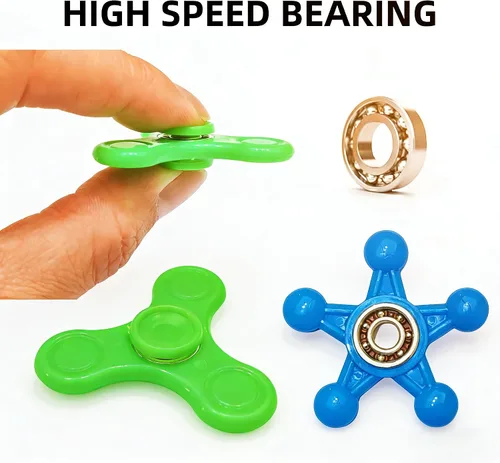 Miniatura 3 de Fidget Spinners a Granel - Juguetes Mini Fidget Spinner para Niños, Adolescentes y Adultos, Recuerdos de Fiesta de Cumpleaños, Regalos de Retorno