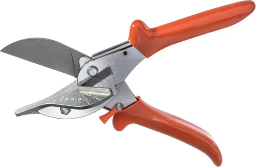 Miniatura 2 de Original LÖWE Tijeras de inglete afiladas 3.104 Con topes de 45 grados para corte de precisión Herramienta de corte angular de grado profesional