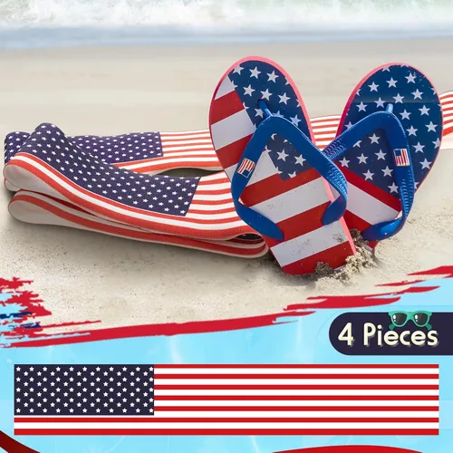 Miniatura 7 de Boao 4 paquetes de bandas de toalla para silla de playa, esenciales para piscina y crucero, elásticas y resistentes al viento, clips para toallas