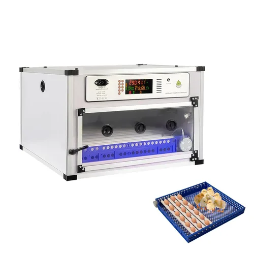 Miniatura 8 de Incubadora de 400 huevos, incubadora automática para incubar huevos, con giro automático de huevos y control de humedad de temperatura, incubadora