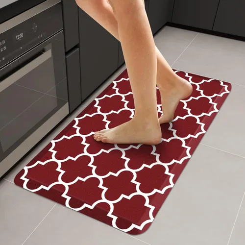 Miniatura 11 de WISELIFE - Tapete antifatiga para piso de 4/5 pulgadas, tapete de cocina antideslizante, impermeable, resistente, ergonómico, cómodo, duradero