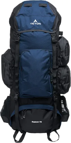 Miniatura 9 de TETON Sports Explorer - Mochila con marco interno completo, equipo de viaje ajustable para mochileros, cubierta impermeable para moscas de lluvia