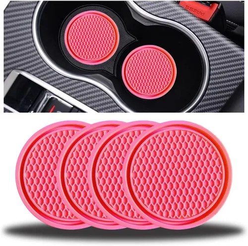 Miniatura 7 de zipelo Paquete de 4 Posavasos para Tazas de Automóvil, Inserto Posavasos para Portavasos de Vehículo de 2.75 Pulgadas, Antideslizante Automotriz