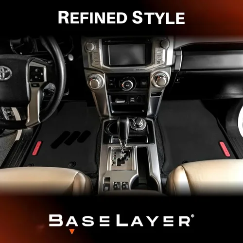 Miniatura 3 de BaseLayer Elite Alfombrillas de piso para Toyota 4Runner (2013-2024) y Lexus GX 460 (2014-2023) - Fabricadas en EE. UU. - Alfombrillas todo clima