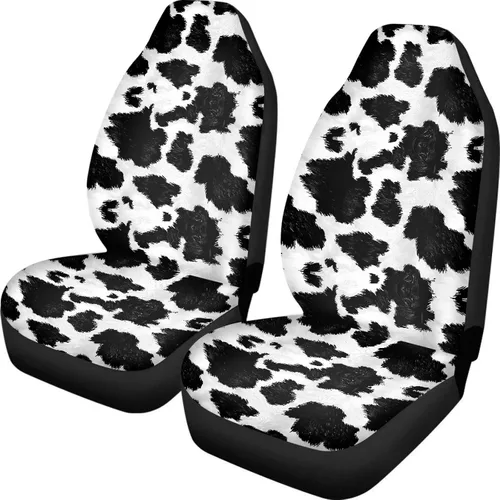 Miniatura 8 de UNICEU Juego de 2 fundas de cojín para asiento de automóvil, diseño de calavera gótica negra, lavable, accesorios interiores antideslizantes