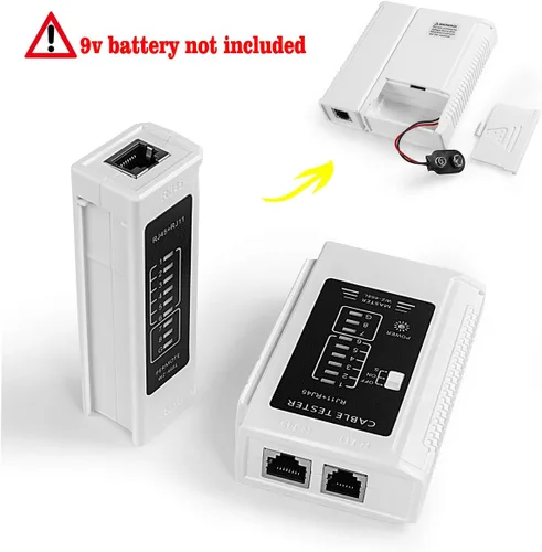 Miniatura 5 de Herramienta de crimpado RJ45 todo en uno, herramienta de crimpado Ethernet, cortador pelacables para pasar a través de conectores Cat5 Cat6