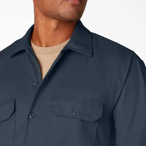 Miniatura 7 de Dickies Camisa de trabajo de manga larga grande y alta para hombre