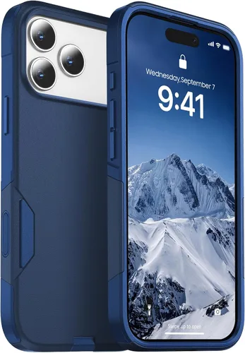 Miniatura 15 de jaroco Funda para iPhone 13 y Funda para iPhone 14 y Funda para iPhone 15 [Protección de Servicio Pesado][Protección contra Caídas de Grado