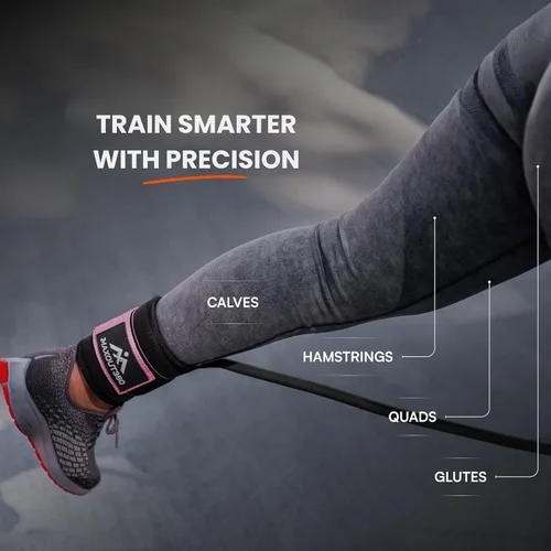 Miniatura 4 de Gym Ankle Straps for Cable Machines, Thick Padded Ankle Cuff Cable Attachment for Booty Workouts, Kickbacks, Hip Abductors, Lower Body Exercises