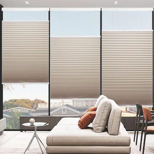 Miniatura 6 de MYshade Persianas Celulares Personalizadas de Arriba Hacia Abajo y de Abajo Hacia Arriba Opacas Persiana de Ventana Sin Cordón Persianas y Cortinas