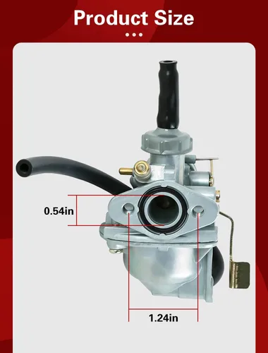 Miniatura 7 de Repuesto de carburador CRF50 para Honda Crf50 Xr50 Z50 Crf Xr 50 Z50R 2004-2009 Stock Carb