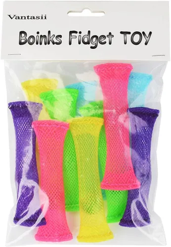 Miniatura 7 de FIDGET TOYS (Paquete de 10, 5 colores) juguete para aliviar el estrés, mejorar la concentración. Para niños y adultos. Ha ayudado a personas