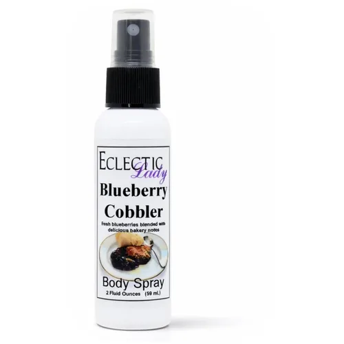 Miniatura 7 de Eclectic Lady Blueberry Cobbler - Aerosol corporal de doble fuerza, 2 onzas, espray corporal para mujeres con fragancia limpia, ligera y suave