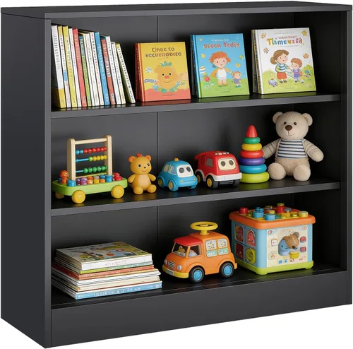 Miniatura 14 de Gabinetes Curio de metal de 5 niveles, gabinete moderno de 71 pulgadas de alto con 4 estantes ajustables, vitrina para oficina en casa, sala