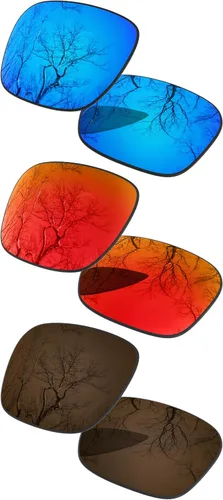 Miniatura 20 de ToughAsNails Set of 3 Replacement Lenses for Oakley Jupiter Squared Pack