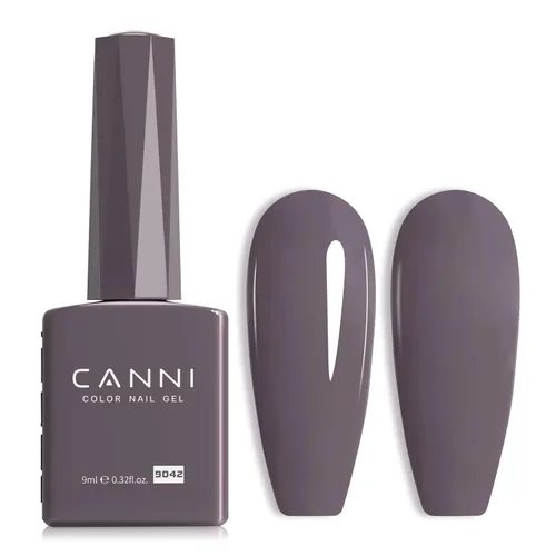Miniatura 50 de CANNI - Esmalte de uñas de gel rosa claro - 1 unidad de 0.5 onzas, color rosa bebé, color rosa pálido de alto brillo, esmalte de uñas con remojo UV