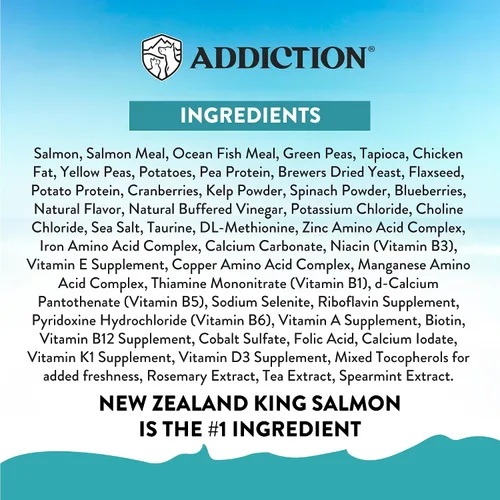 Miniatura 5 de Addiction Salmon Bleu - Alimento seco para gatos - Dieta completa y equilibrada - Fórmula para gatos para la salud de la piel y el pelaje - Cuenta
