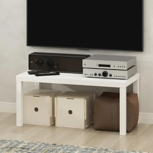 Miniatura 28 de Furinno JAYA - Soporte grande para televisores de hasta 50 pulgadas, nuez de nogal/negro/marrón oscuro de Columbia Nuez Columbia/Negro/Marrón Oscuro