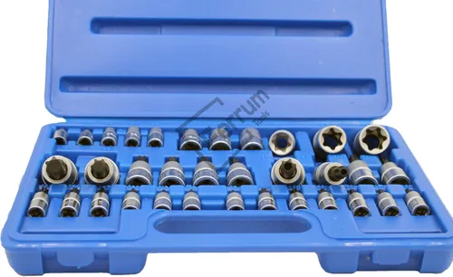 Miniatura 2 de Ferrum Master Torx Juego de llaves de vaso (34 piezas)