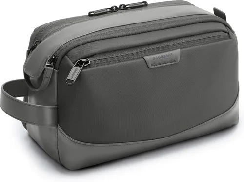 Miniatura 7 de BAGSMART Neceser para hombre, organizador grande de artículos de tocador de viaje, kit Dopp resistente al agua, bolsa de afeitar para accesorios