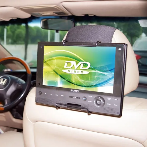 Miniatura 4 de TFY - Soporte de reposacabezas de coche para reproductor de DVD portátil Sylvania SDVD9805