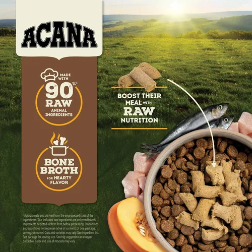 Miniatura 3 de ACANA - Alimento liofilizado para perros, guarnición, sin cereales, alto en proteínas, receta de pollo de granja, 8 onzas