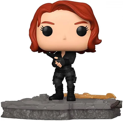 Miniatura 2 de Funko Pop! Deluxe Marvel: Avengers Assemble Series - Black Widow, exclusivo de Amazon, figura 5 de 6