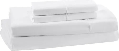 Miniatura 38 de Amazon Aware Juego de fundas de almohada 100% algodón orgánico de 300 hilos, color rubor, estándar, paquete de 2, 32 x 20 pulgadas