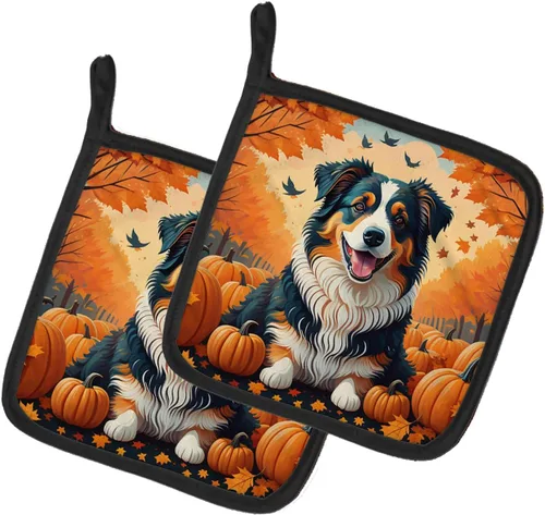 Miniatura 73 de Caroline's Treasures DAC1022PTHD Border Collie - Juego de soportes para ollas resistentes al calor, almohadillas calientes para horno, para cocinar