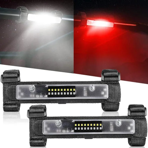 Miniatura 10 de Nibright UTV - Luz interior de cúpula para UTV, accesorios universales para UTV, Polaris RZR Ranger Can-Am Defender, ATV, camión, automóvil