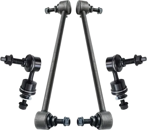 Miniatura 112 de Detroit Axle - 4 barras estabilizadoras para Acura EL Honda Civic 01-05, 4 barras estabilizadoras delanteras y traseras de repuesto 2001 2002 2003