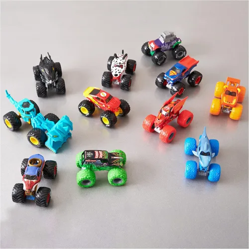 Miniatura 8 de Monster Jam, Camión monstruo oficial de The Slicer, vehículo fundido a presión, escala 1:64, juguetes para niños a partir de 3 años
