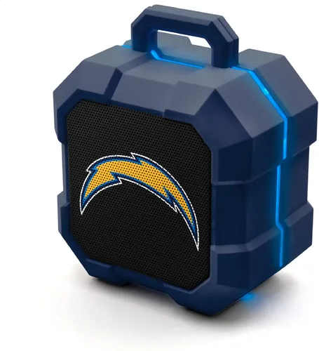 Miniatura 31 de SOAR NFL Shockbox - Altavoz Bluetooth inalámbrico LED, resistente al agua, IPX4, 5.0 Bluetooth con más de 5 horas de tiempo de reproducción, pequeño