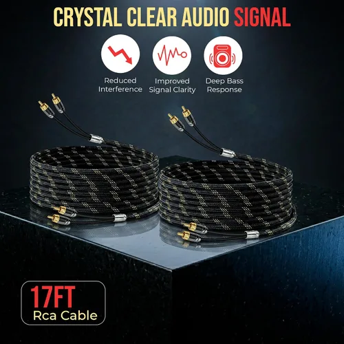 Miniatura 8 de Elite Audio Kit de cableado de amplificador dual calibre 0, kit de instalación de amplificador OFC de 5000 W para 2 amplificadores - EA-PROK0-DUAL