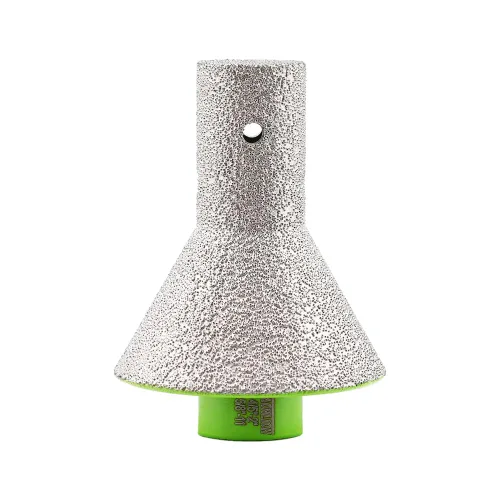 Miniatura 24 de Broca de fresado de biselado de diamante - Broca de cono de azulejos Biselado 4/5" vástago hexagonal 20MM Granito Agujeros de ampliación de mármol