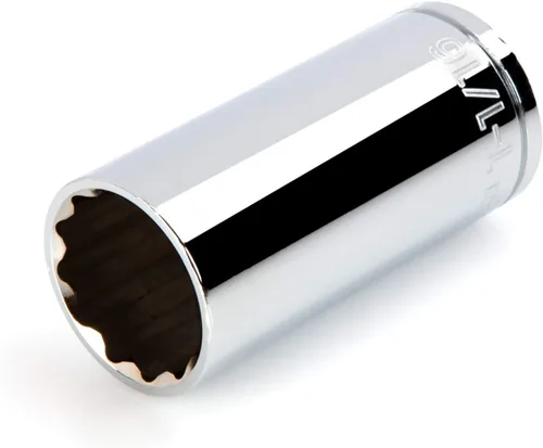 Miniatura 19 de TEKTON Unidad de 1/2 pulgada x enchufe de 12 puntos de profundidad de 1 pulgada SHD23225