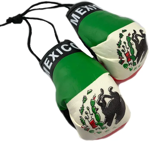 Miniatura 29 de Mini guantes de boxeo para colgar en el espejo del coche (Camerún)
