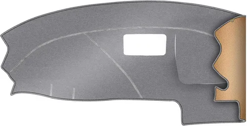 Miniatura 21 de Cubierta del Tablero Alfombrilla del Salpicadero Ajuste para Chevy Equinox 2024-2018 (Sin Modelos HUD), Alfombrilla del Tablero del Coche Negro